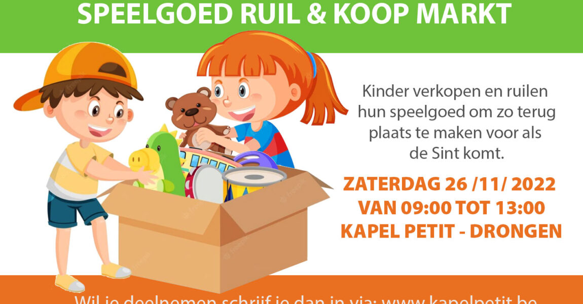 Speelgoed Ruil & Koop Markt voor Kinderen